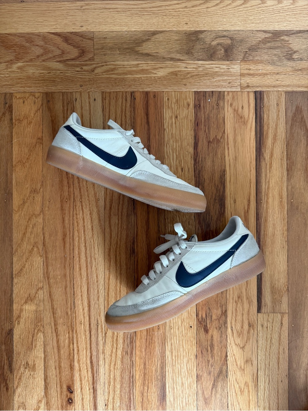 Nike White/Navy Killshot sneakers